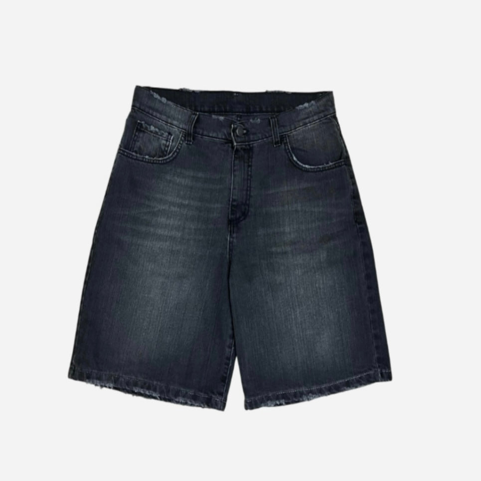 Star washed jorts
