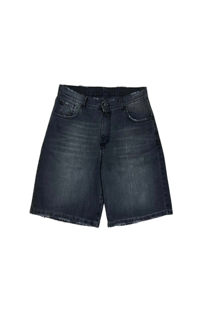 Star washed jorts