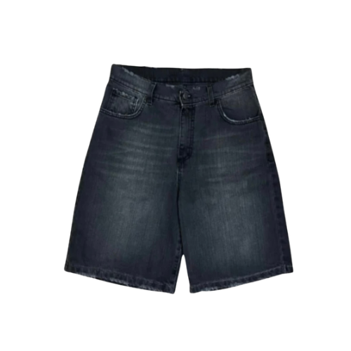 RAW DENIM JORTS